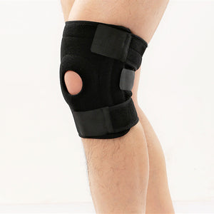 Sports mountaineering knee pads with silicone non-slip grip in multiple colors
