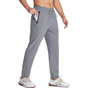 Men's loose athletic sweatpants in various colors for spring and autumn