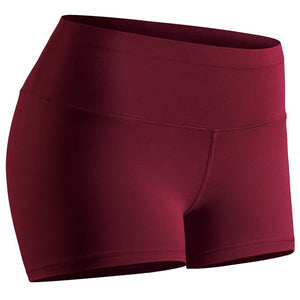 Women's seamless biker workout shorts in various colors and sizes