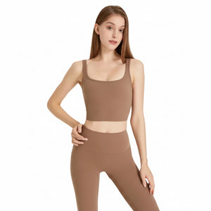 Women's sports bra and underwear 2-piece set in multiple colors