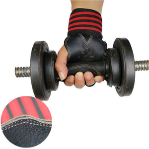 Wrist booster strap non-slip gym gloves in various colors and sizes
