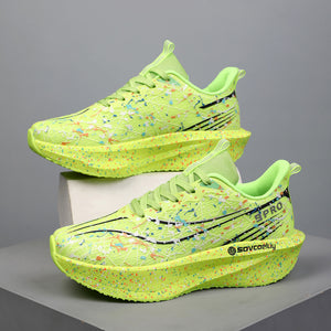 Marathon carbon-plate noctilucent fashion sneakers in multiple colors and sizes