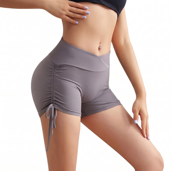 WOMEN'S SUMMER DRAWSTRING YOGA SHORTS
