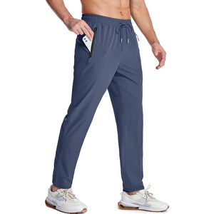 Men's loose athletic sweatpants in various colors for spring and autumn
