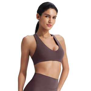 Push-up shock-proof yoga bra for women in multiple colors and sizes