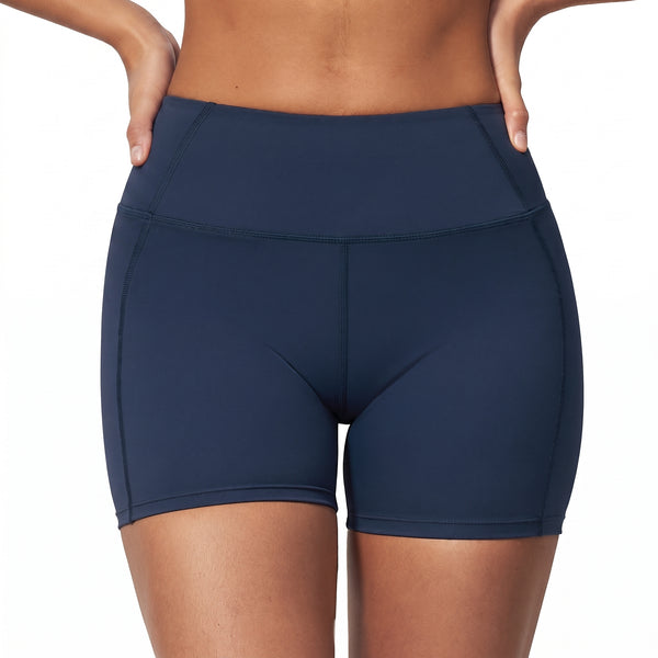 HIGH WAIST ABDOMINAL SHAPING WOMEN'S WORKOUT SHORTS