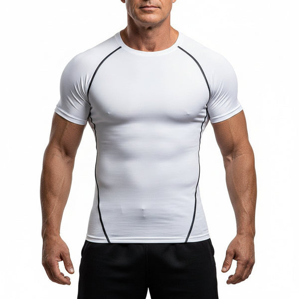 MEN'S QUICK DRYING SHORT SLEEVE WORKOUT T-SHIRT