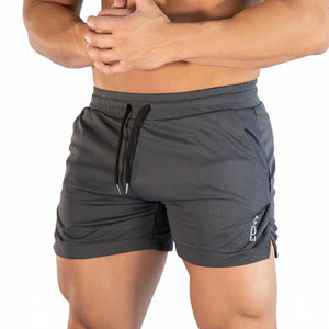 Men's fitness bodybuilding shorts available in various colors and sizes