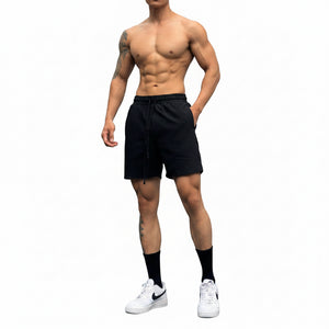 Ice silk quick-drying double-layer men's shorts in various colors