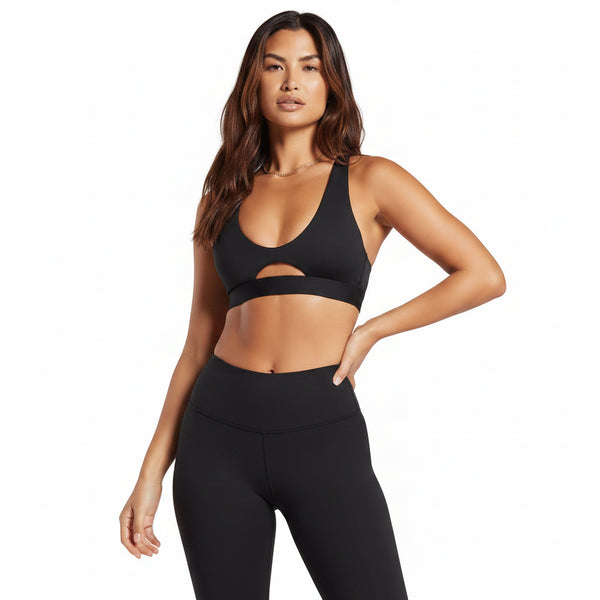 ELEGANT HOLLOW OUT WOMEN'S YOGA TANK TOP