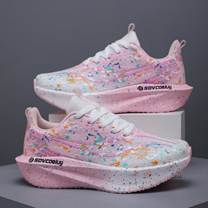 Marathon carbon-plate noctilucent fashion sneakers in multiple colors and sizes