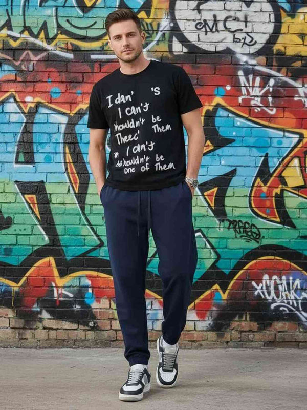 HEREN CASUAL BROEK MET HOGE ELASTICITEIT EN ANTI-KREUK
