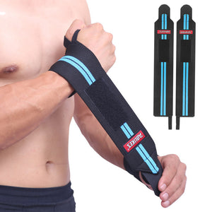 Adjustable fitness wristband compression bandage in various color options