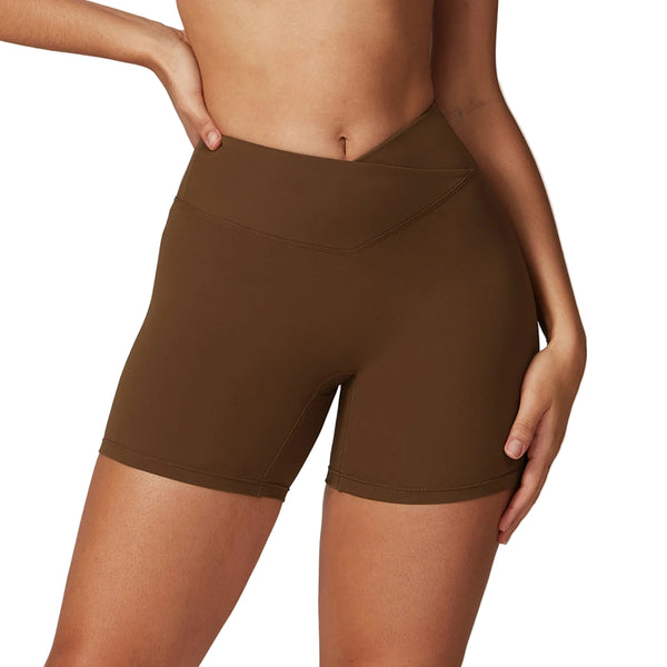 WOMEN'S HIGH WAIST WORKOUT SHORTS