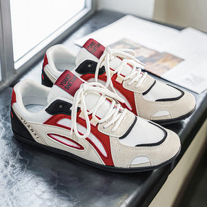 Retro platform sole casual sports training shoes in multiple colors