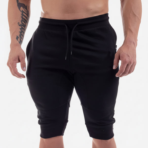 MEN'S COTTON FITNESS SPORTS SHORTS