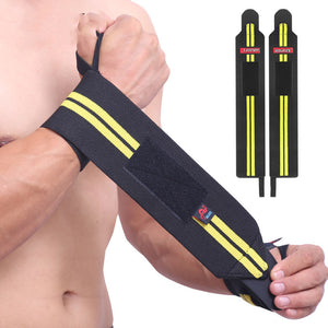 Adjustable fitness wristband compression bandage in various color options