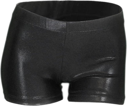 Aosva Girls' Sparkle Dance and Gymnastics Shorts for Ages 2-14