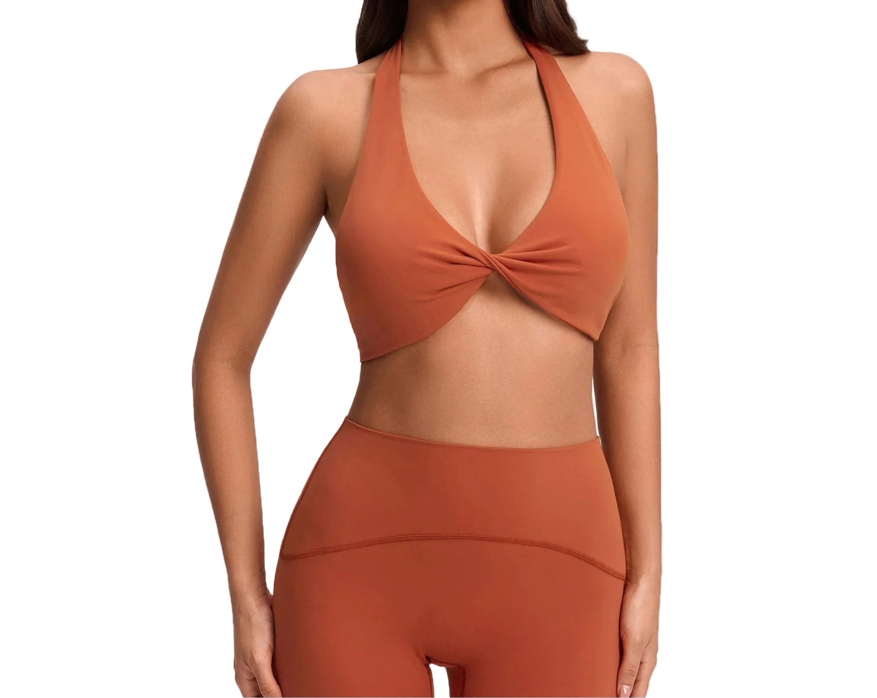 Sexy deep V cross-back sports yoga bra in multiple colors and sizes