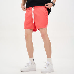 Men's breathable sports casual shorts available in multiple colors