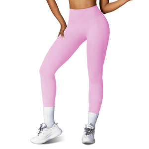 Women's high waist compression yoga leggings in multiple colors