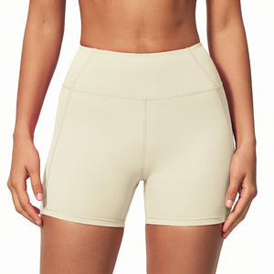 HIGH WAIST ABDOMINAL SHAPING WOMEN'S WORKOUT SHORTS