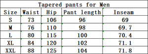 Men's elastic anti-wrinkle casual pants in tapered fit