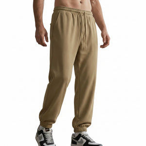 Men's elastic anti-wrinkle casual pants in tapered fit