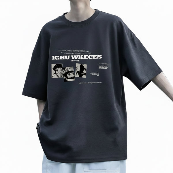 MEN'S SHORT-SLEEVE LOOSE FIT COTTON T-SHIRT