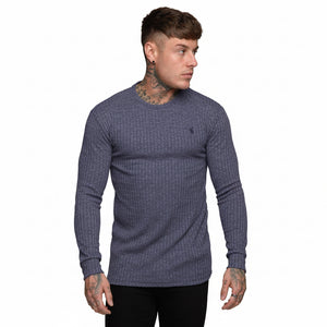 Doctor Muscle men's long sleeve fitness training top in various colors