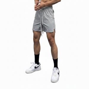 Ice silk quick-drying double-layer men's shorts in various colors