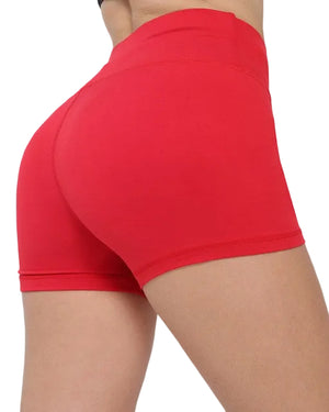Women's seamless biker workout shorts in various colors and sizes