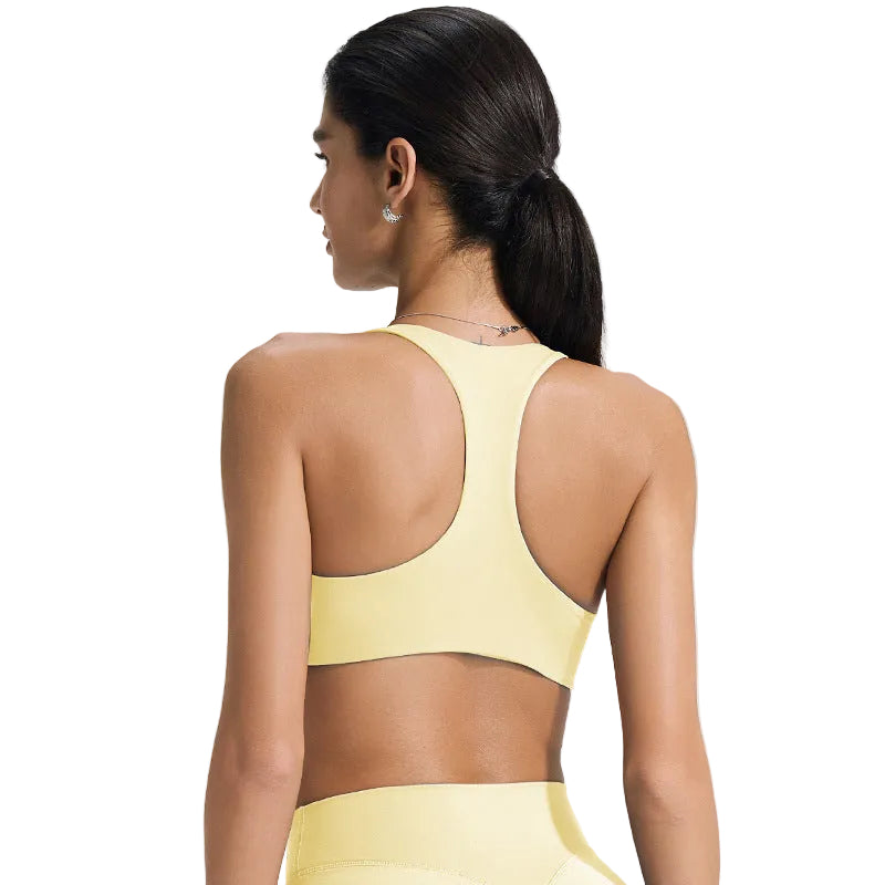 Push-up shock-proof yoga bra for women in multiple colors and sizes