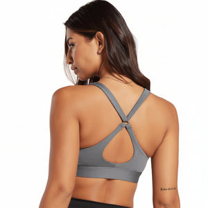 Elegant hollow out women's yoga tank top in multiple colors