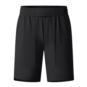 Men's quick-dry ice silk summer shorts in various colors for fitness and running
