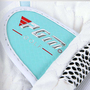 Ladies breathable microfiber golf gloves with anti-skid palm grip