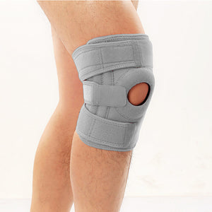 Sports mountaineering knee pads with silicone non-slip grip in multiple colors