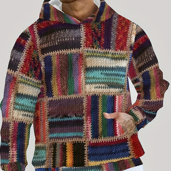 MEN'S CASUAL VERSATILE HOODED SWEATSHIRT
