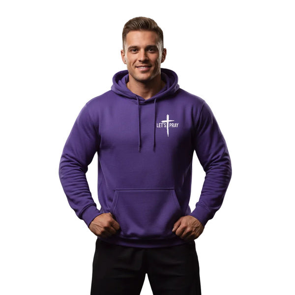 MEN'S CASUAL HOODED PULLOVER SWEATSHIRT