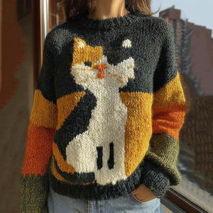 Womens casual winter faux-fur hoodie with 3D pattern in various colors