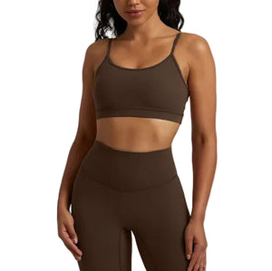 Women's quick drying sports bra available in various colors and sizes