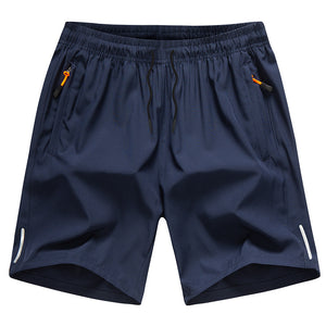Men's ice silk quickdry 5 inch sports beach shorts in multiple colors