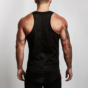 Men's fashion base waistcoat t-shirt in various colors including white, red, gold, gray, black, and blue