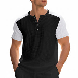 Men's loose fit casual short sleeve t-shirt in various colors