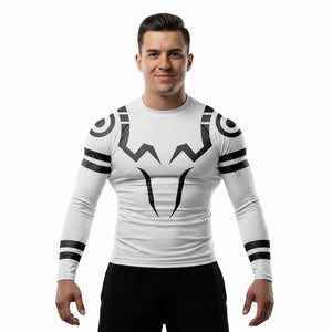 Men's long-sleeve sweat-wicking sports tight t-shirt in various colors