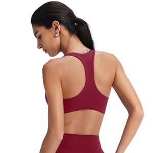 Push-up shock-proof yoga bra for women in multiple colors and sizes