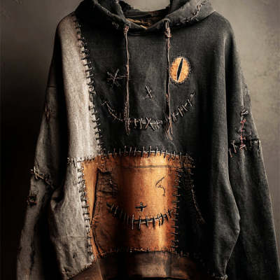 HOODIE FÜR DAMEN MIT ETHNO-PRINT
