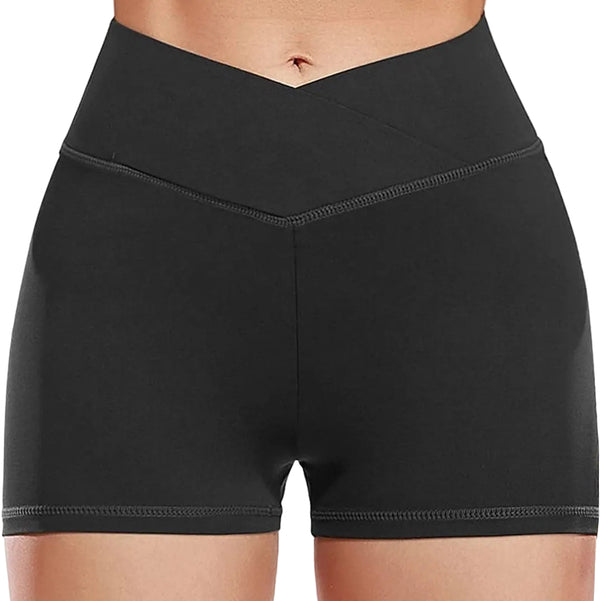 HIGH-WAIST SLIMMING BUTT-LIFTING YOGA SHORTS FOR WOMEN