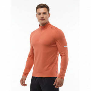 Men's quick-dry long sleeve training t-shirt in various colors