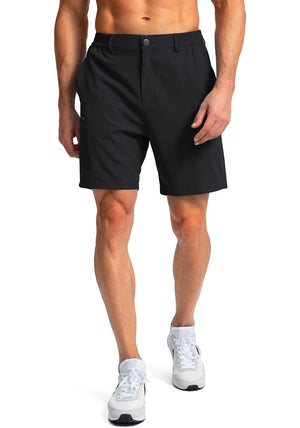 Men's outdoor sports shorts with multiple pockets in various colors